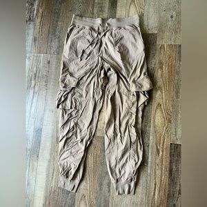 lululemon athletica Taupe Cargo Joggers